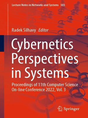 cover image of Cybernetics Perspectives in Systems